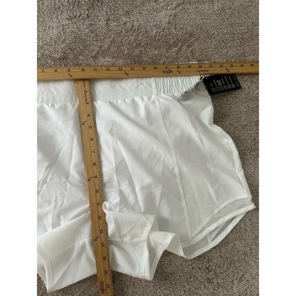 Womens ID Ideology High-Waist Woven Active Shorts Size 1X Bright White New - Picture 8 of 14